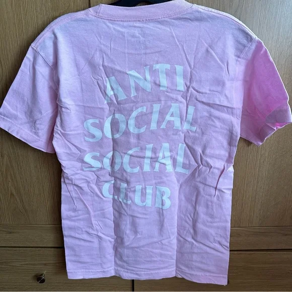 Tee Light Pink Anti Social Social Club Anti Social Social Club